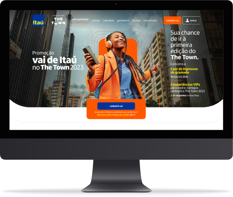 Itaú - Vai de Itaú no The Town 2023